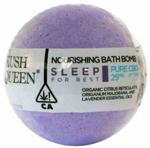 Kush Queen Sleep CBD Bath Bomb
