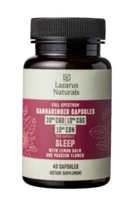 Lazarus Naturals Sleep Capsules