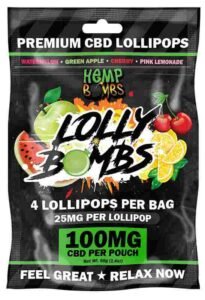 Hemp Bombs CBD Lollipops