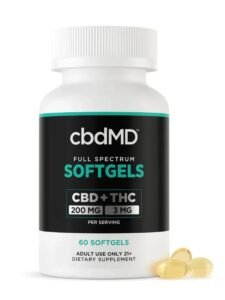 cbdMD Full spectrum CBD capsule image