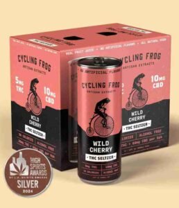 Cycling Frog Delta 9 THC Seltzer Drinks