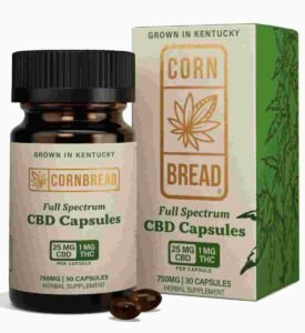 Cornbread Full-Spectrum CBD & THC Capsules