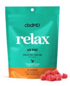 cbdMD Delta 9 THC Relax Gummies image