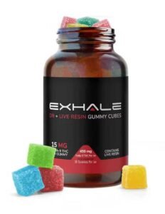 Exhale Well Delta-9 + Live Resin Gummies