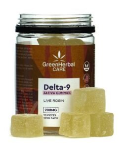 GHC Delta-9 THC Live Rosin Gummies