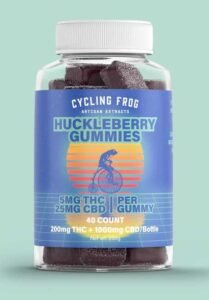 Cycling Frog Huckleberry Gummies