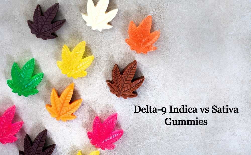 Delta-9 Indica vs. Sativa Gummies