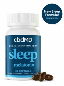 cbdMD PM Softgel Capsules image