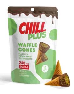 Chill Plus Delta-9 THC Waffle Cones image